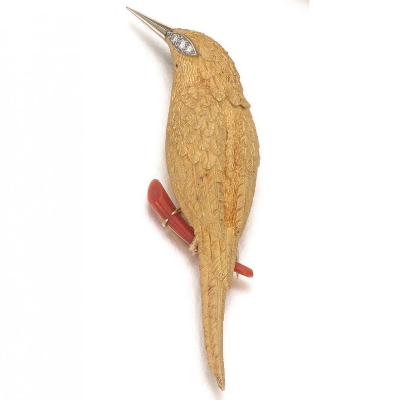 دبوس ربطة عنق وأزرار أكمام ودبوس ربطة عنق من الياقوت والماس