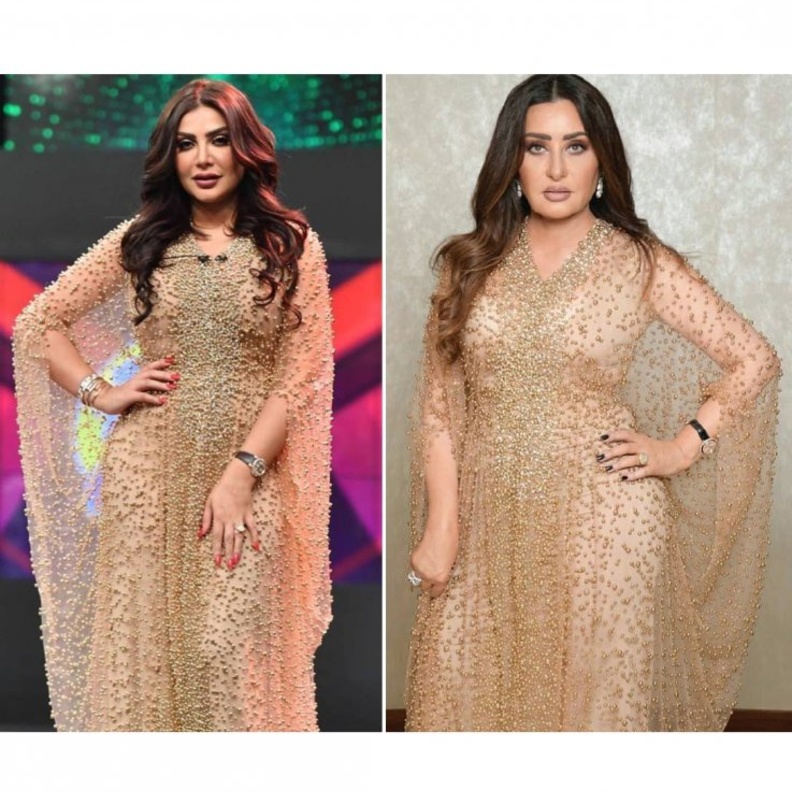 من برأيك بدت الأجمل بهذا الفستان االبراق