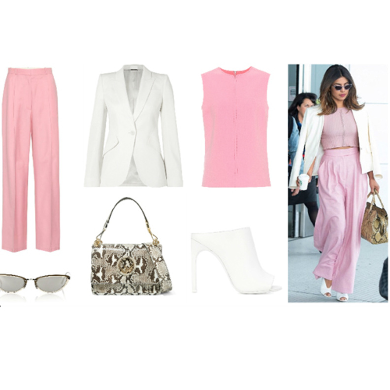 تألقي بستايل عصري جذاب باطلالة مستوحاة من بريانكا شوبرا