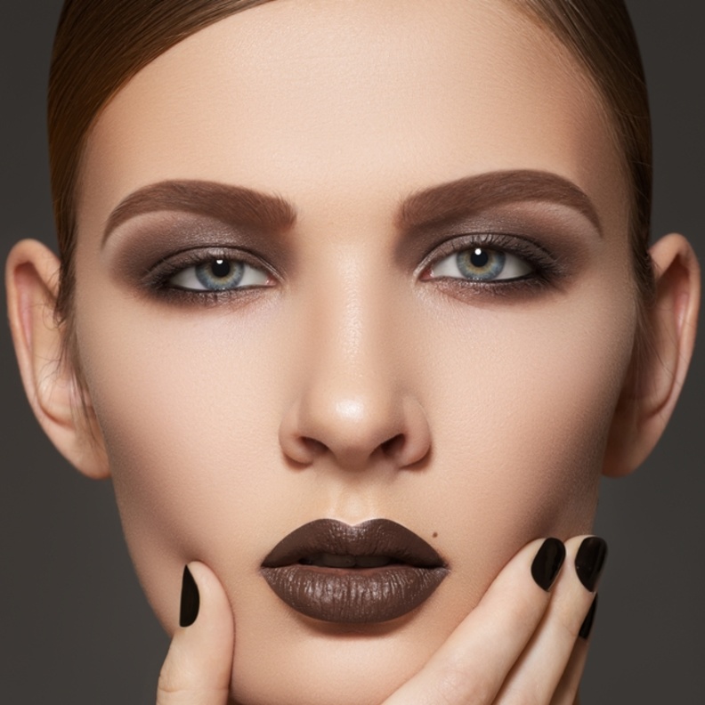  احمر شفاه بني شوكولا