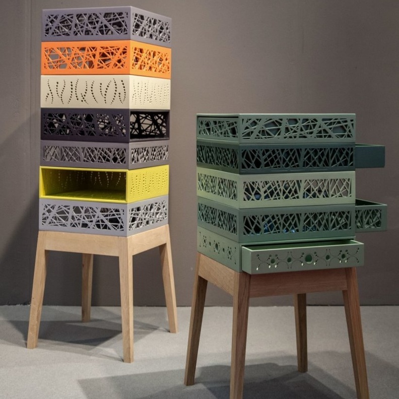  علب ملونة للتخزين ولديكور عصري جذاب