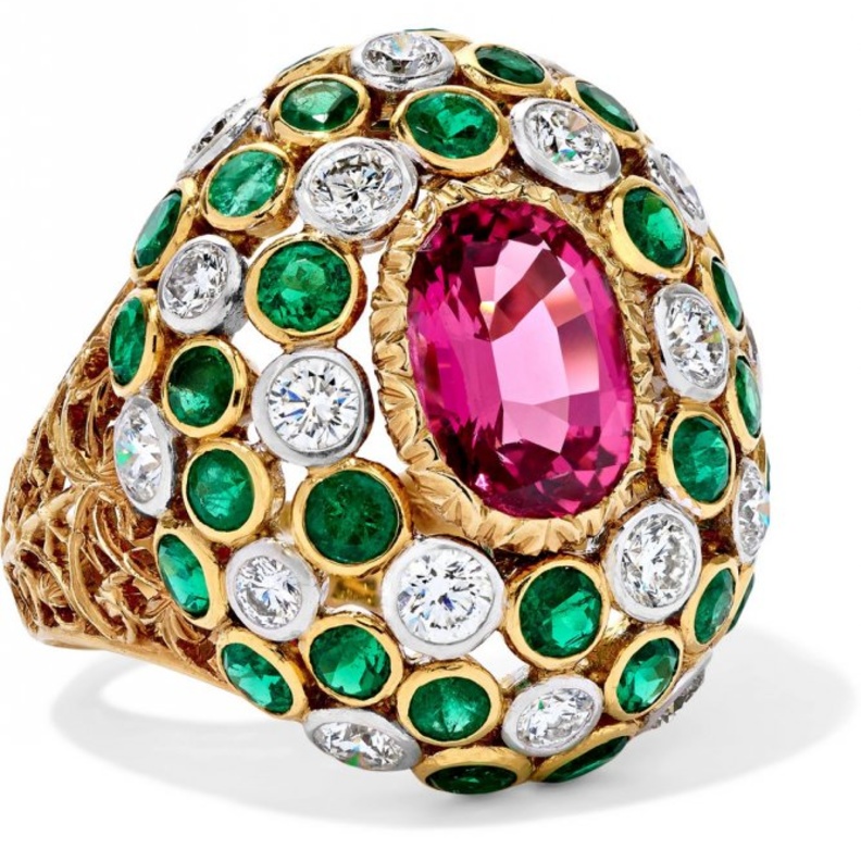  خاتم من FRED LEIGHTON من الذهب الاصفر والماس