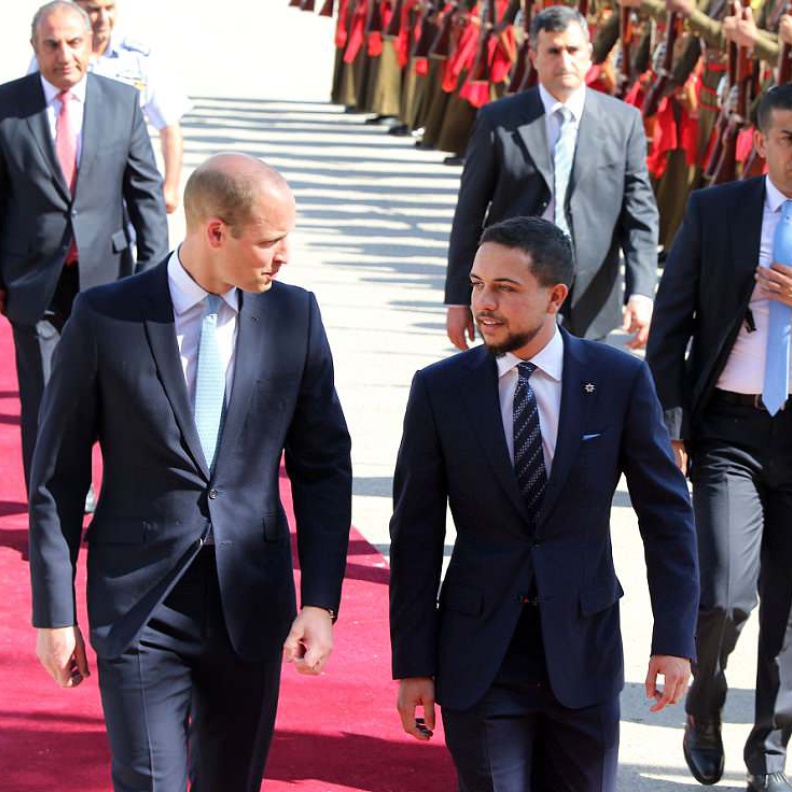 زيارة الأمير وليام إلى الأردن
