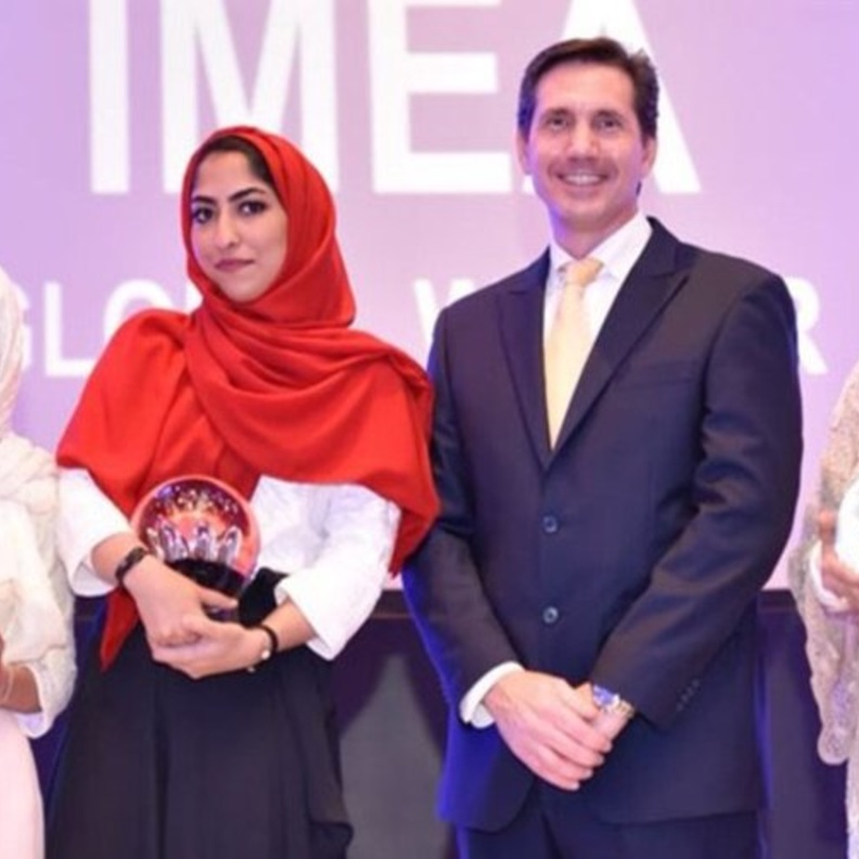 المهندسات السعوديات الفائزات بالمرتبة الأولى