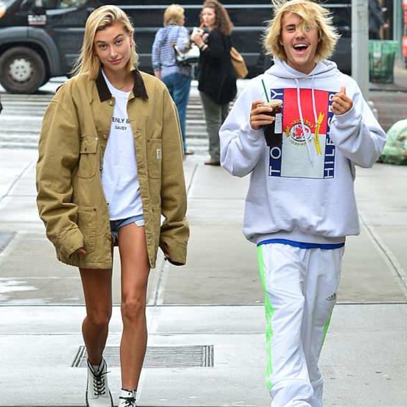 جاستن بيبر وهايلي بالدوين