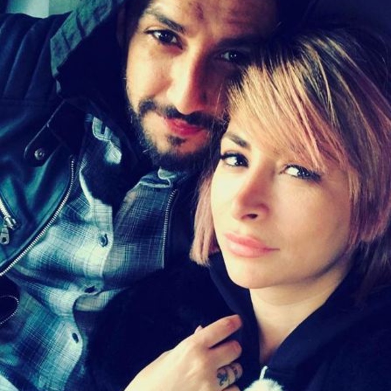 ديما بياعة وزوجها المغربي