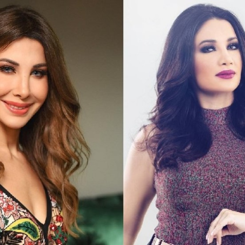 ديانا حداد ونانسي عجرم