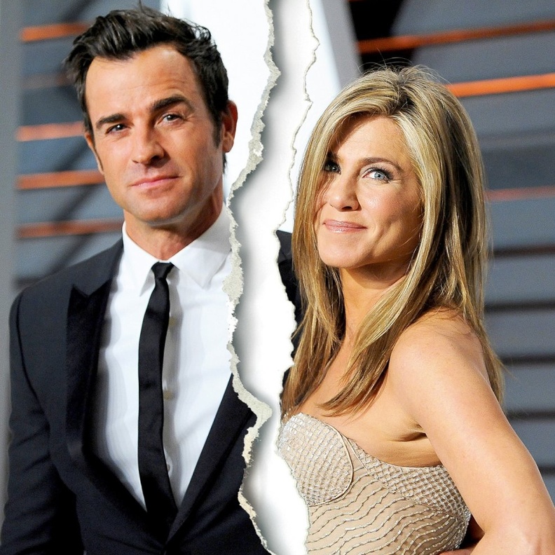 جينيفر أنيستون وجاستن ثيرو