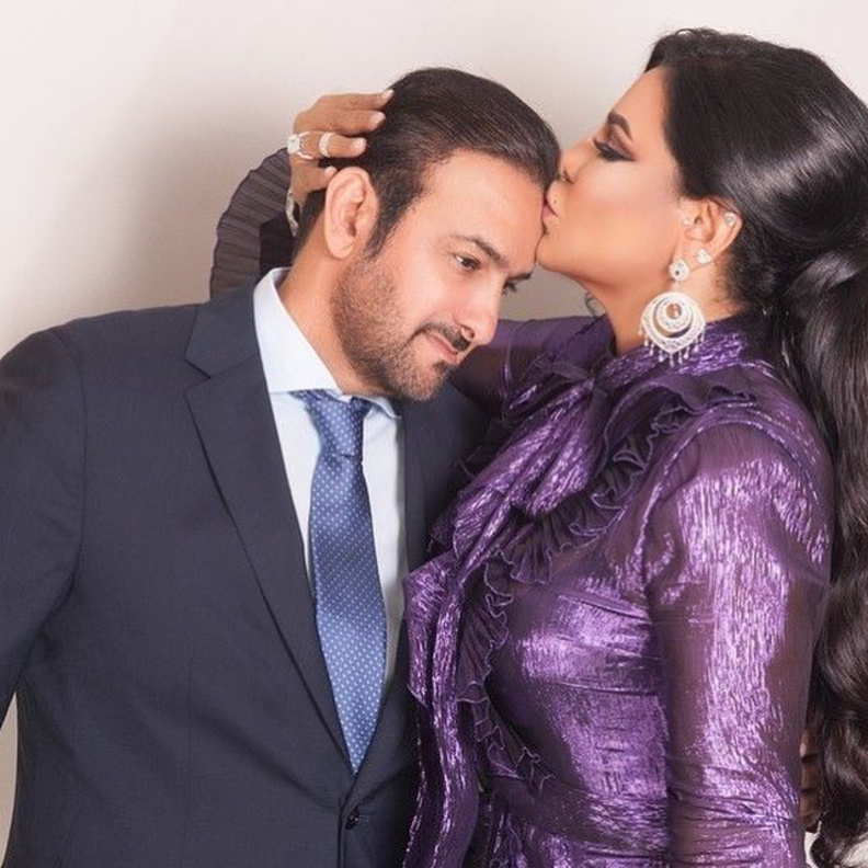 احلام وزوجها