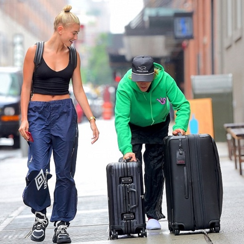 جاستن بيبر وهايلي بالدوين