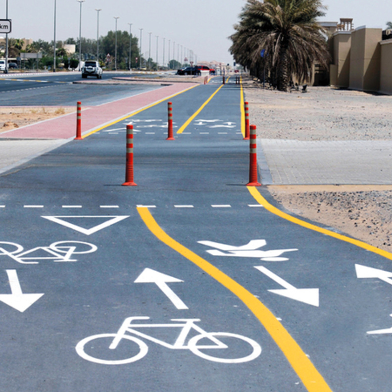 تعرف على غرامة قيادة الدراجة الهوائية في شوارع دبي السريعة