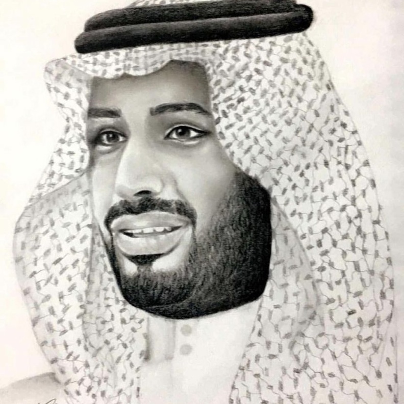 من رسومات الفنانة السعوديه اريج عتال