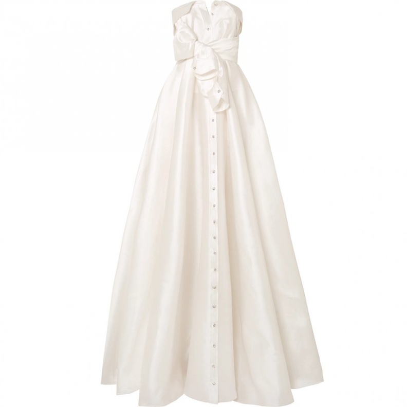 فستان من الشيفون مزين بالكشاكش من DOLCE & GABBANA