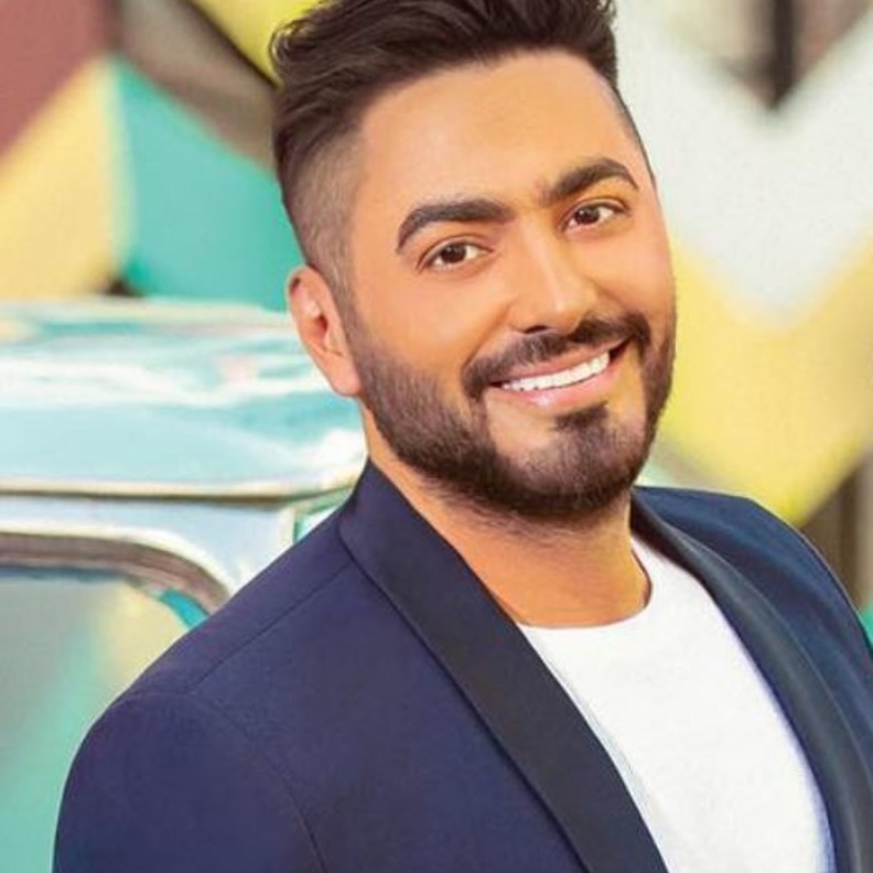 بوستر البوم تامر حسني 2018