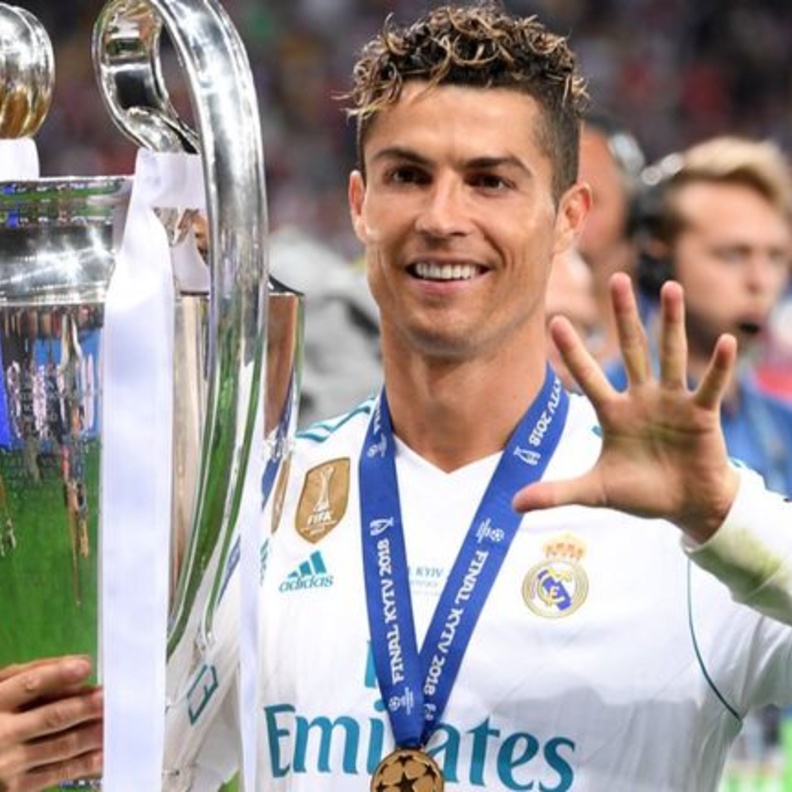  كريستيانو رونالدو أفضل لاعب في العالم 5 مرات