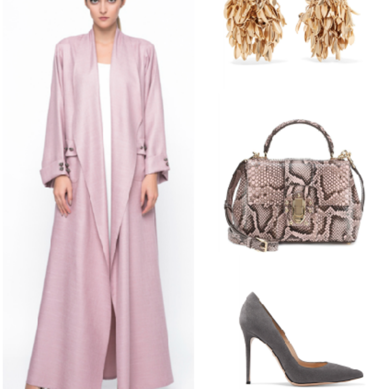 اطلالة نهارية كاجوال بأسلوب عصري بالأزرق الباستيلي