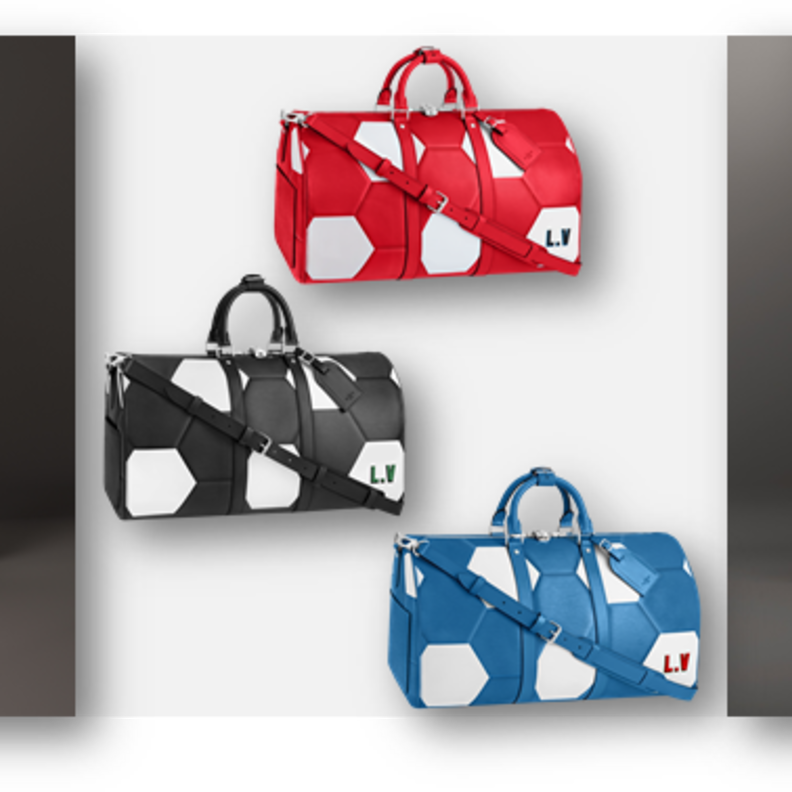 بمناسبة بطولة العالم في كرة القدم روسيا لعام 2018، قامت دار لويس فويتون بتصميم حقيبة سفر جديدة تسلب الألباب لحماية الكأس الذهبيّة الرسميّة