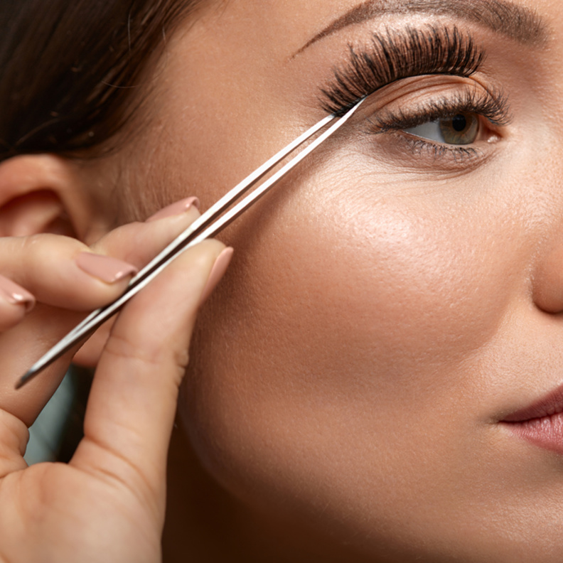 يمكنك استخدام الرموش أكثر من مرة