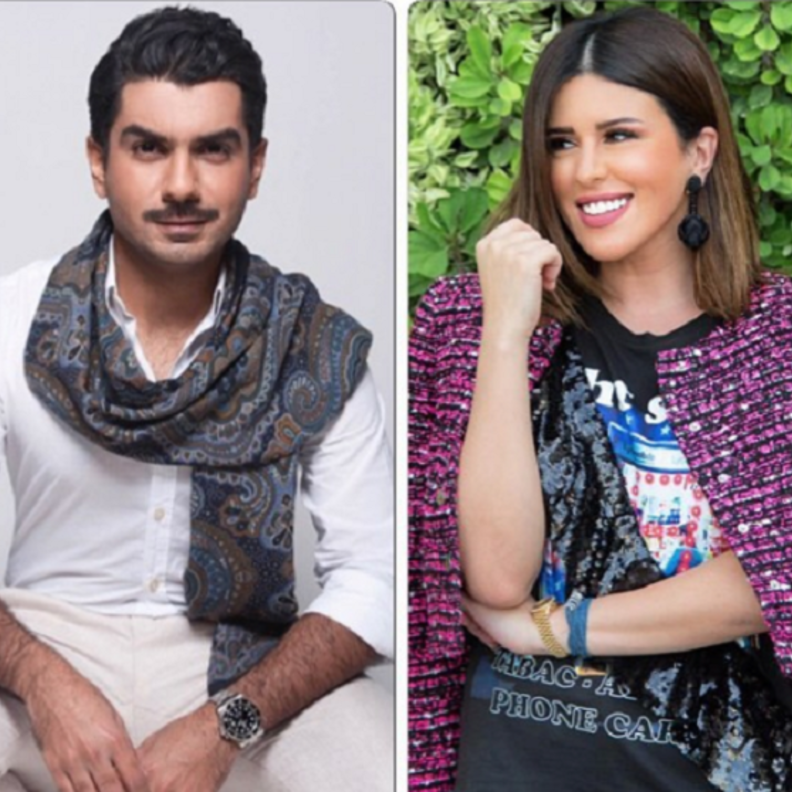 خالد الشاعر ونور الشيخ