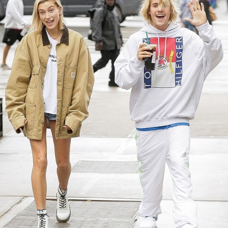 جاستن بيبر وهايلي بالدوين