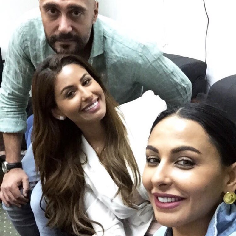 مي سليم في عقد قرانها