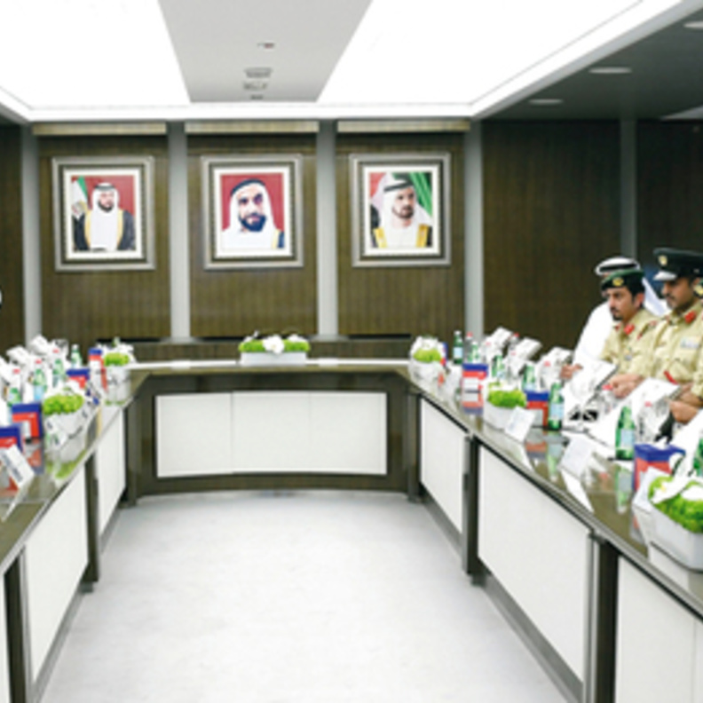 الاجتماع بحث تعزيز التعاون والتنسيق بين هيئة الطرق والمواصلات وشرطة دبي