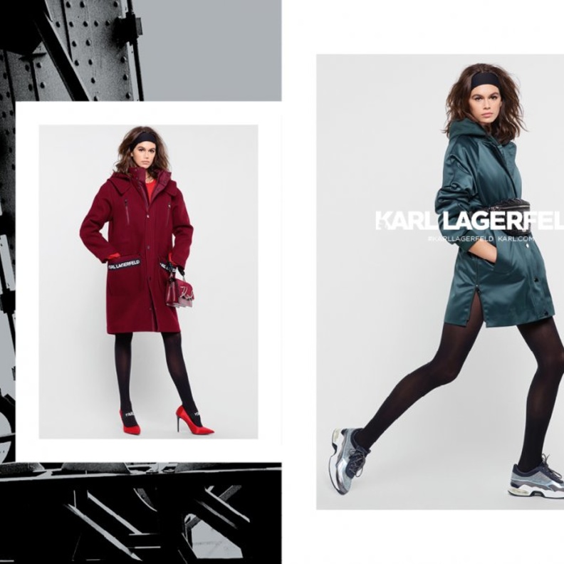 حملة KARL LAGERFELD الإعلانية الرئيسية لموسم خريف وشتاء 2018.. رؤية عصرية وهندسية