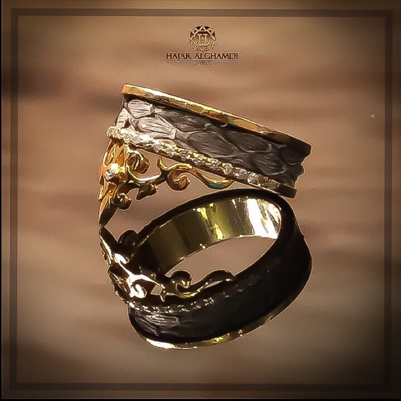 علم المملكة من تصميم هاجر