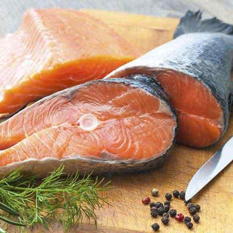 الاسماك واهمها السلمون تقي من الموت المبكر