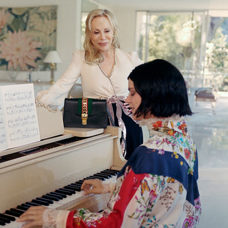 حملة حقيبة Sylvie من Gucci