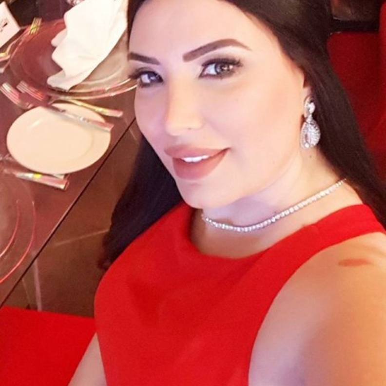 عبير صبري تعقد قرانها على المحامي ايمن البياع