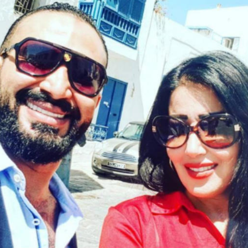 سمية الخشاب واحمد سعد