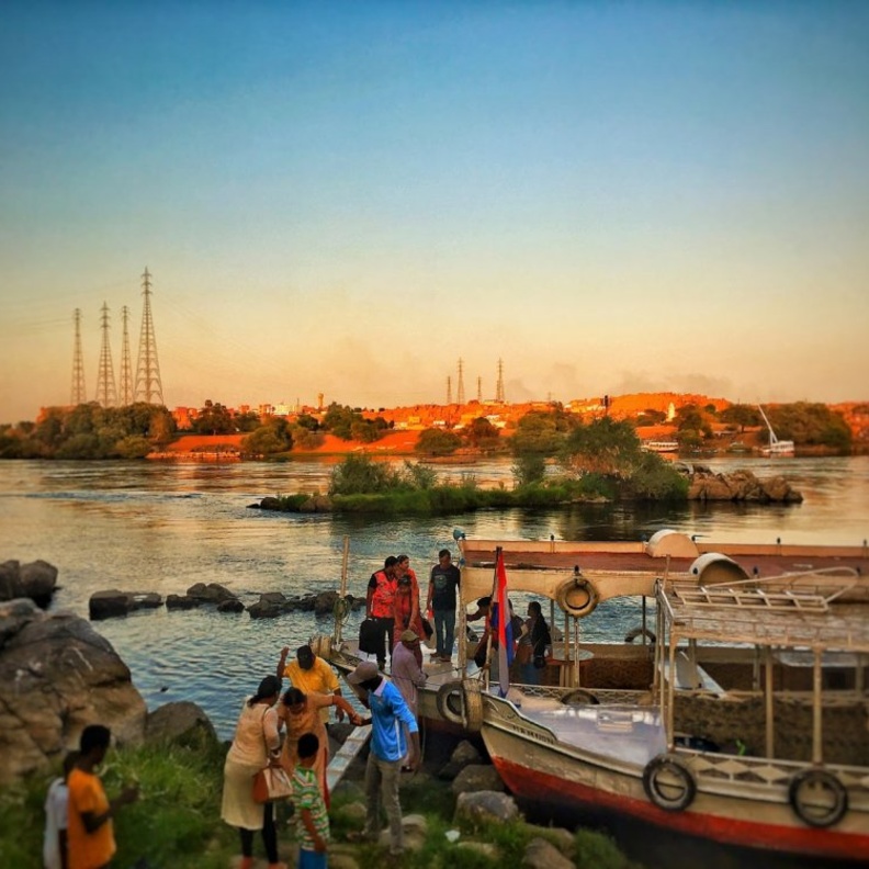 روعة الاسترخاء في مدينة النوبة المصرية