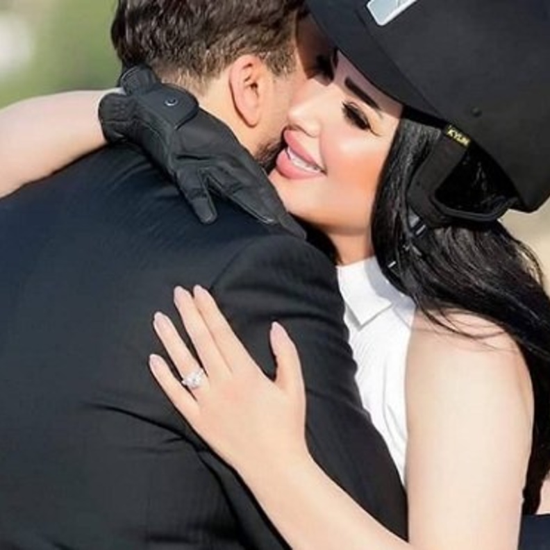  نور الشيخ وخالد الشاعر