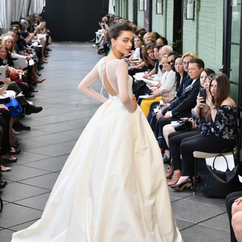 فساتين زفاف منفوشة 2018 من مجموعة ماركيزا Marchesa