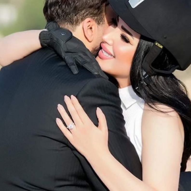 عبير صبري وزوجها