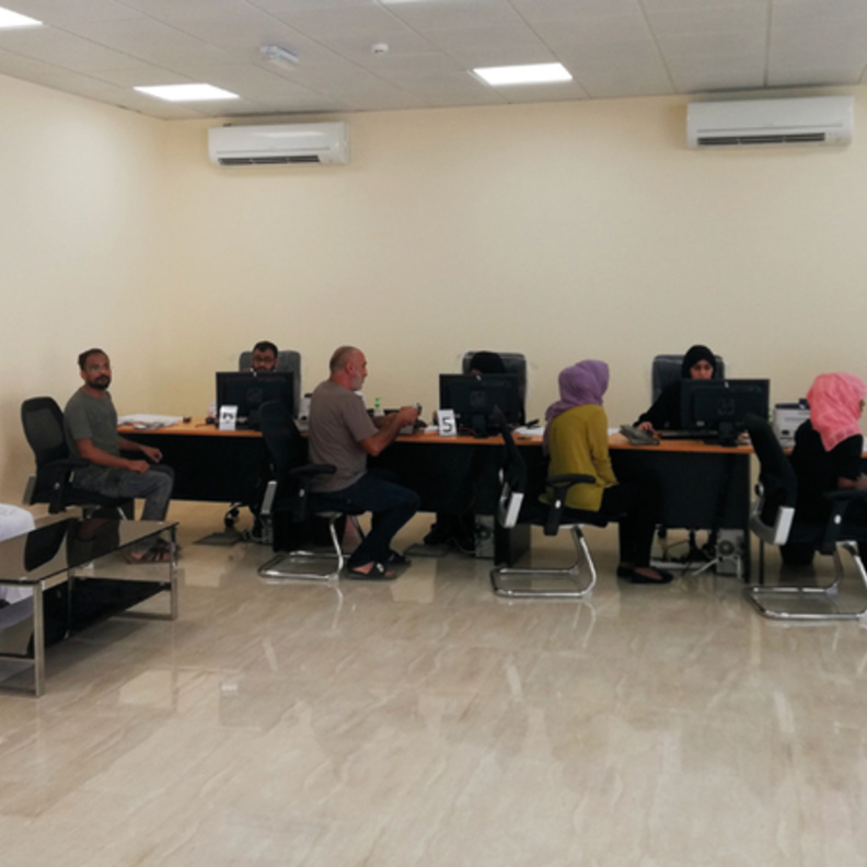 2700 معاملة لمخالفين في عجمان