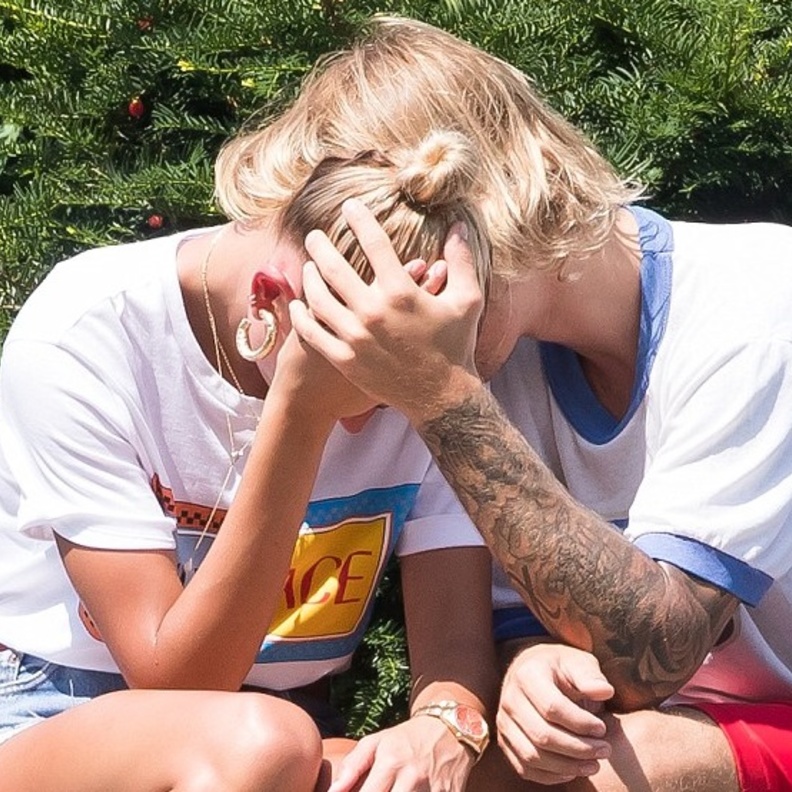 جاستن بيبر وهايلي بالدوين