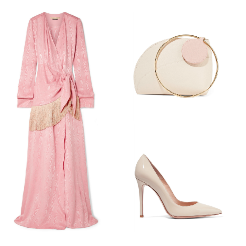 اطلالة جذابة بأسلوب أنثوي وناعم لمناسبات العيد