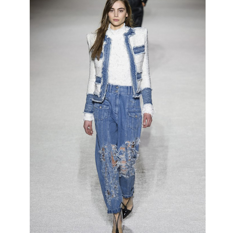 موضة الجينز للشباب في خريف 2018‏ من Vanessa Seward