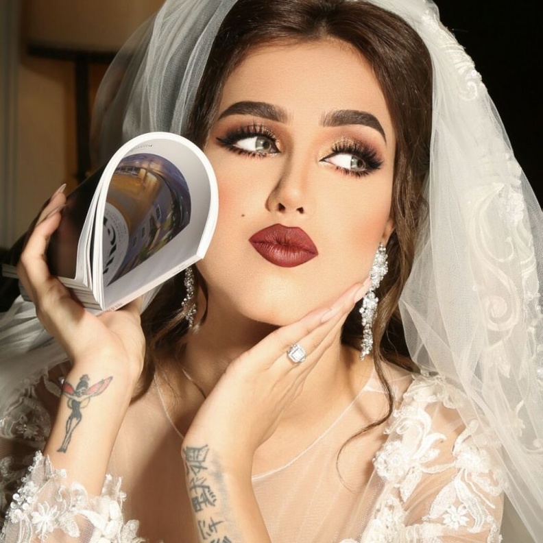 من مكياج العرايس من خبيره التجميل زينب الدرويش