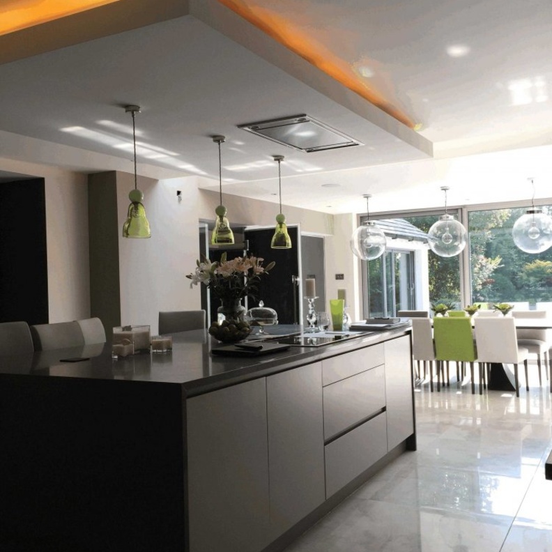 جبس بورد بسيط من مميزات المطابخ العصرية