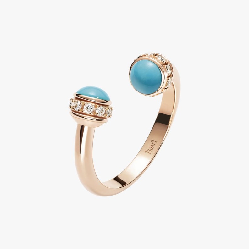 خاتم شوميه من الذهب والماس