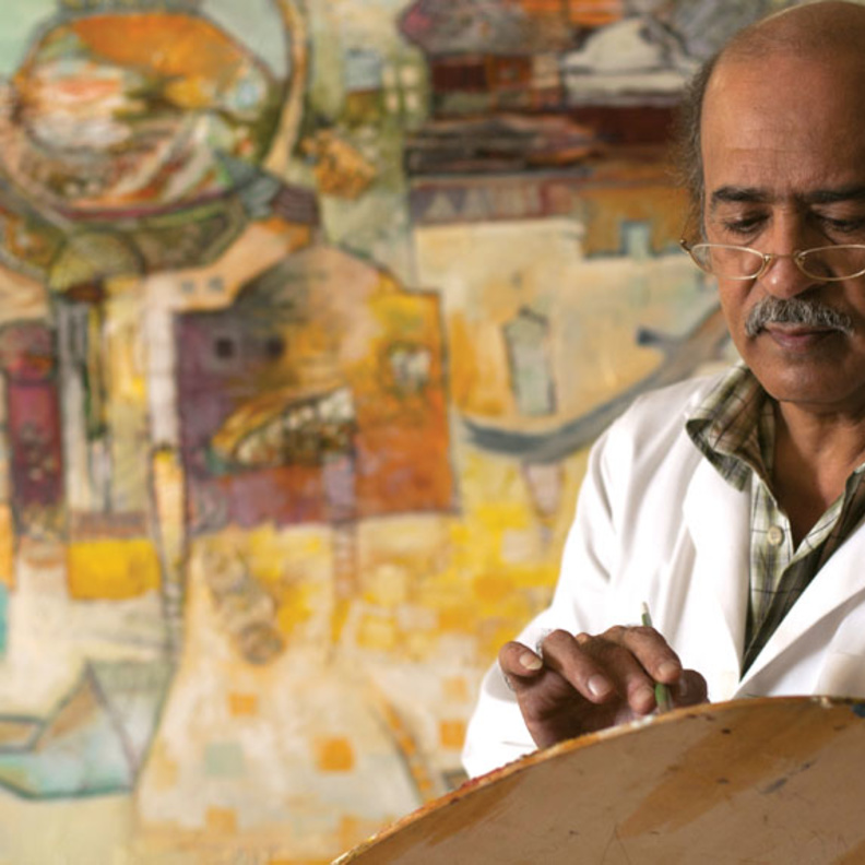 رفع قيمة جوائز مسابقة الفنان طه الصبان التشكيلية للواعدات