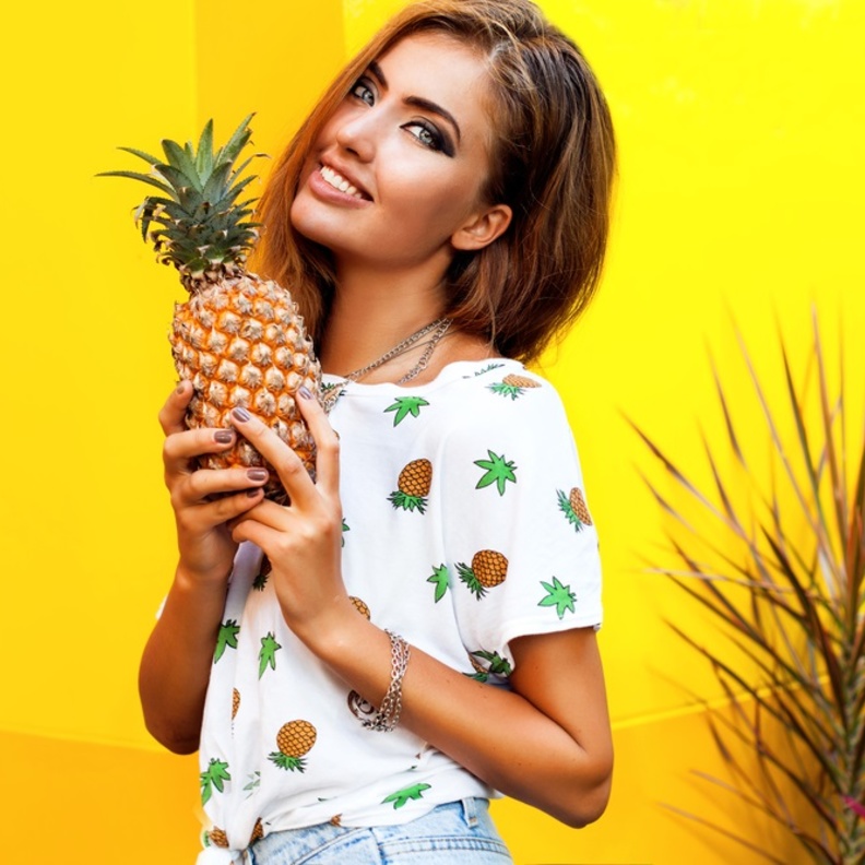 الاناناس من الاطعمة التي تساعد في التخلص من احتباس السوائل