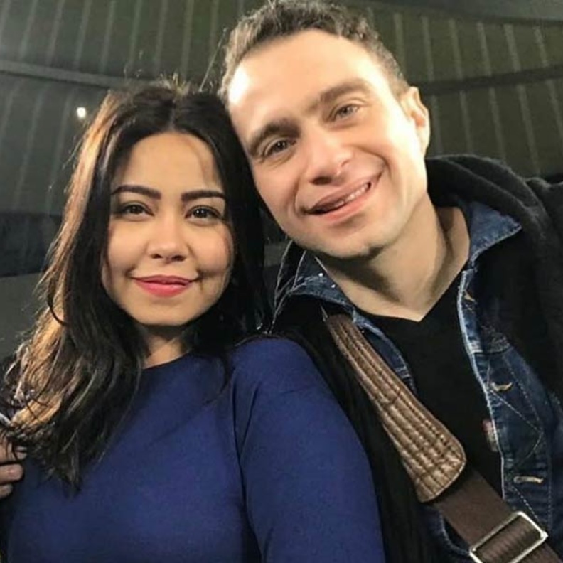 شيرين عبد الوهاب وزوجها حسام حبيب