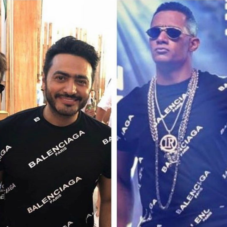 تامر حسني ومحمد رمضان