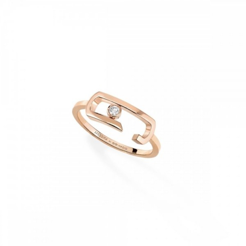 خاتم كارتييه من الذهب الوردي الماس