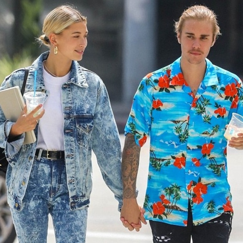 جاستن بيبر وهايلي بالدوين