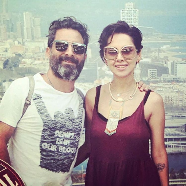 ياسمين رئيس وزوجها